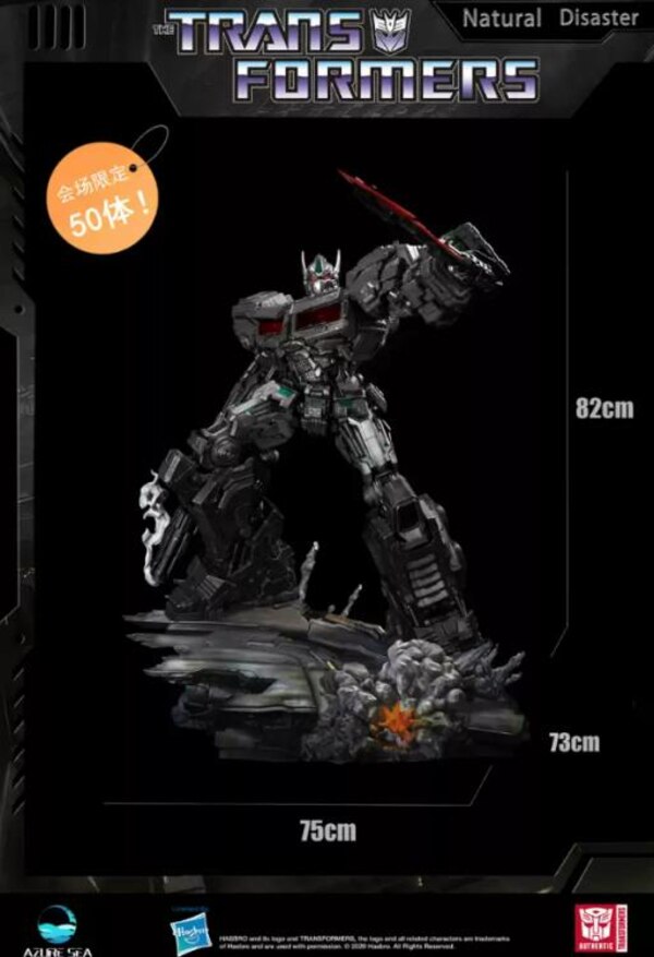 AzureSea Studio Transformers Nemesis Prime Statue Color Image  (12 of 42)